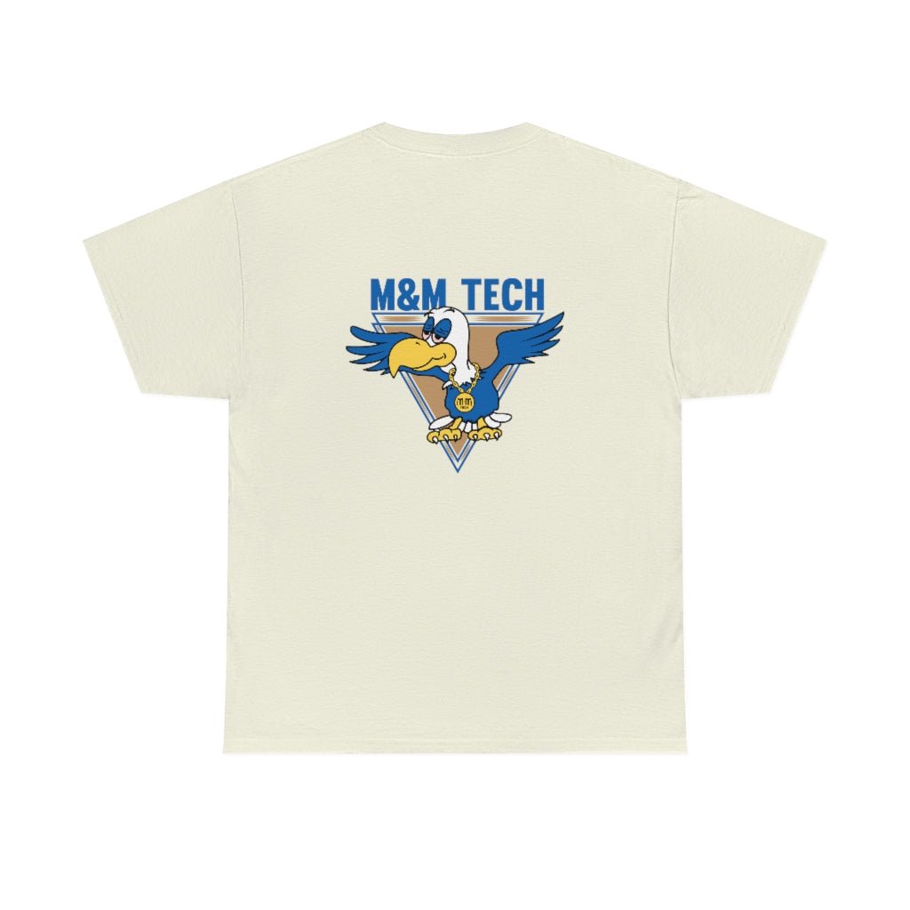M&M Tech Blue Bird Unisex Heavy Cotton Tee - M&M Tech Glass