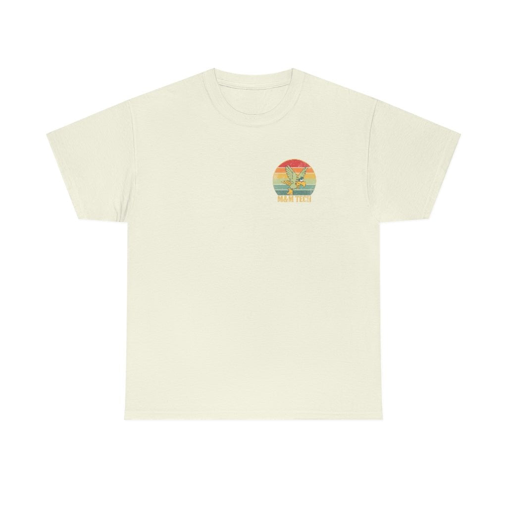 M&M Tech Color Eagle Unisex Heavy Cotton Tee - M&M Tech Glass
