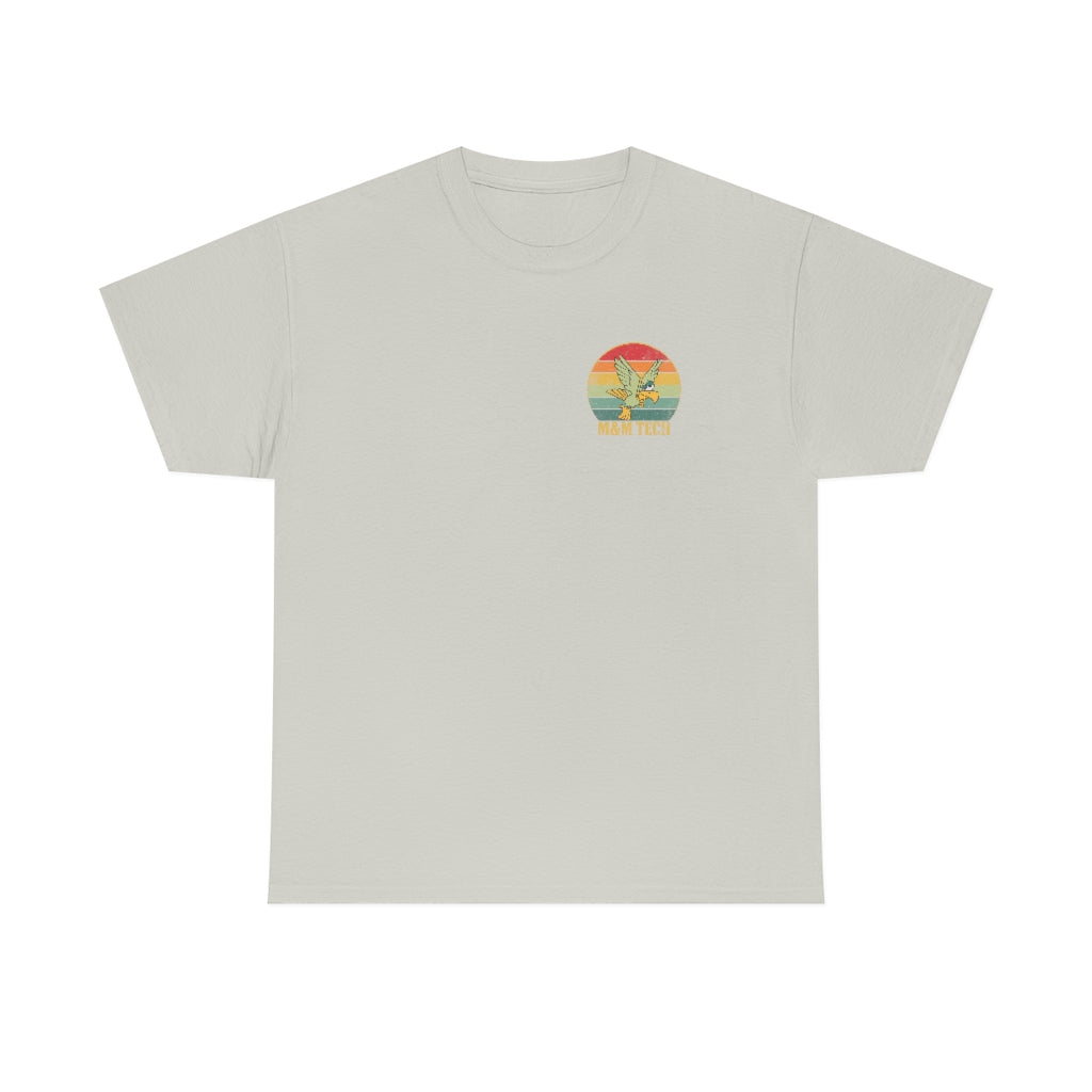 M&M Tech Color Eagle Unisex Heavy Cotton Tee - M&M Tech Glass