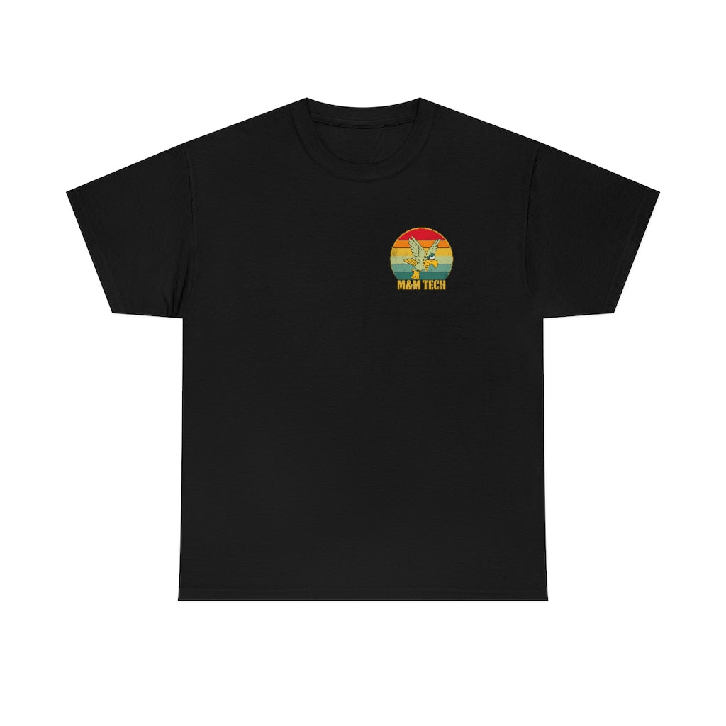 M&M Tech Color Eagle Unisex Heavy Cotton Tee - M&M Tech Glass