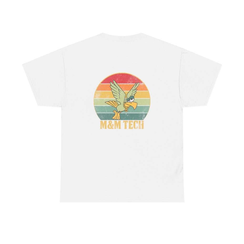 M&M Tech Color Eagle Unisex Heavy Cotton Tee - M&M Tech Glass