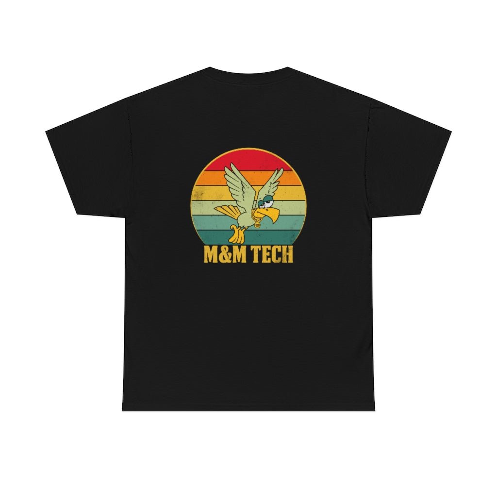 M&M Tech Color Eagle Unisex Heavy Cotton Tee - M&M Tech Glass