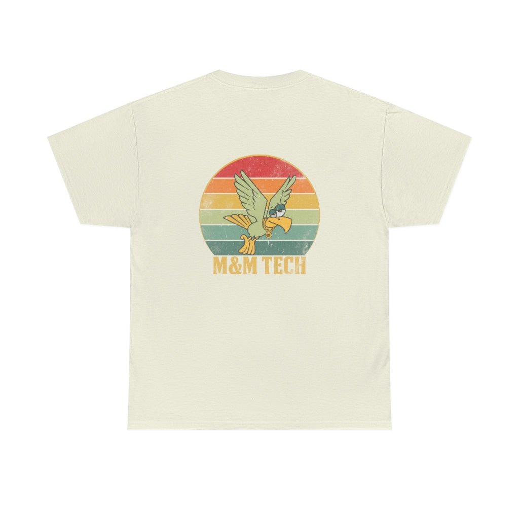 M&M Tech Color Eagle Unisex Heavy Cotton Tee - M&M Tech Glass