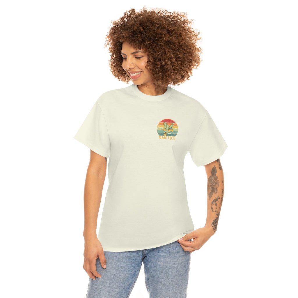 M&M Tech Color Eagle Unisex Heavy Cotton Tee - M&M Tech Glass