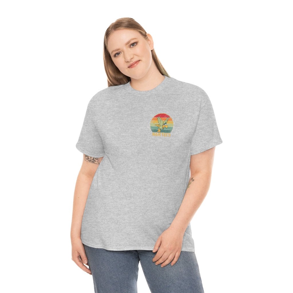 M&M Tech Color Eagle Unisex Heavy Cotton Tee - M&M Tech Glass