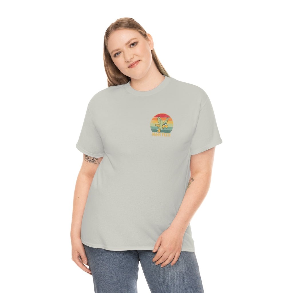 M&M Tech Color Eagle Unisex Heavy Cotton Tee - M&M Tech Glass