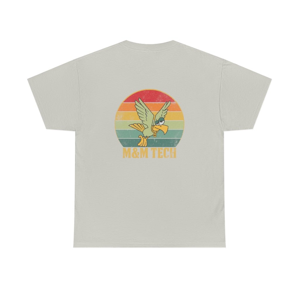 M&M Tech Color Eagle Unisex Heavy Cotton Tee - M&M Tech Glass