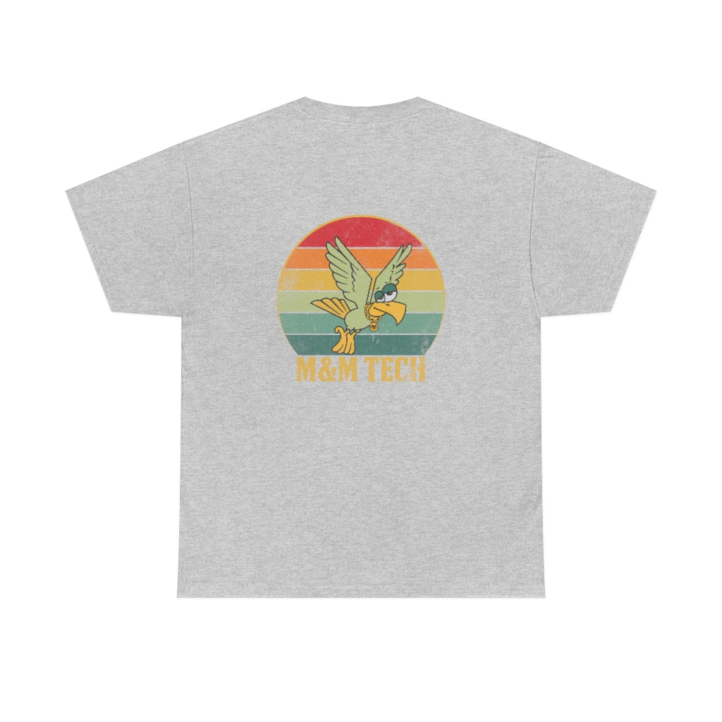 M&M Tech Color Eagle Unisex Heavy Cotton Tee - M&M Tech Glass