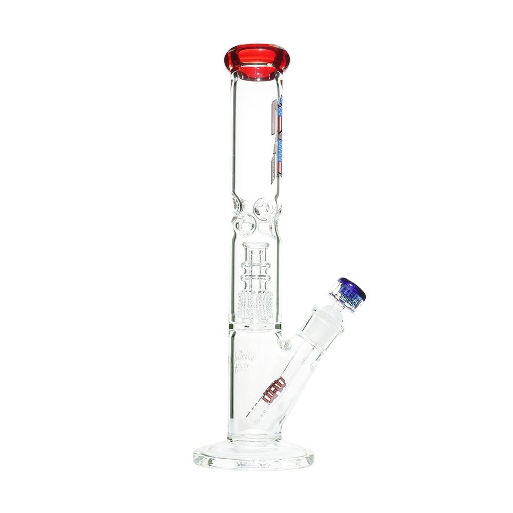 Straight Tube with Chandelier Percolator by M&M Tech - M&M Tech Glass