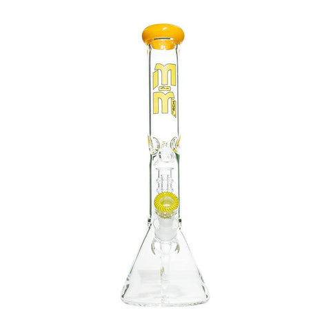 Image of Beaker with Chandelier Percolator by M&M Tech - M&M Tech Glass