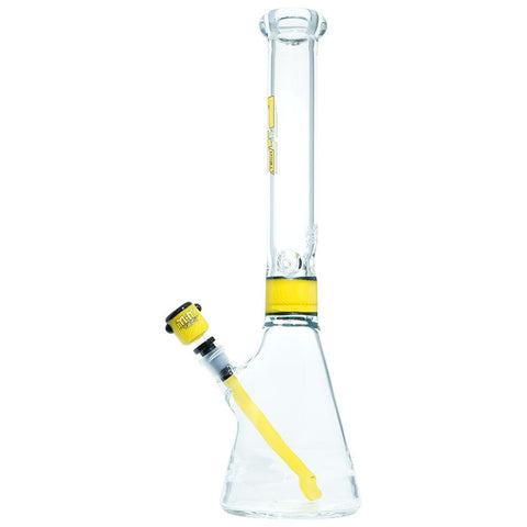 Image of Beaker with Color Ring by M&M Tech - M&M Tech Glass