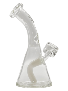 Bend Neck Mini Beaker - M&M Tech Glass