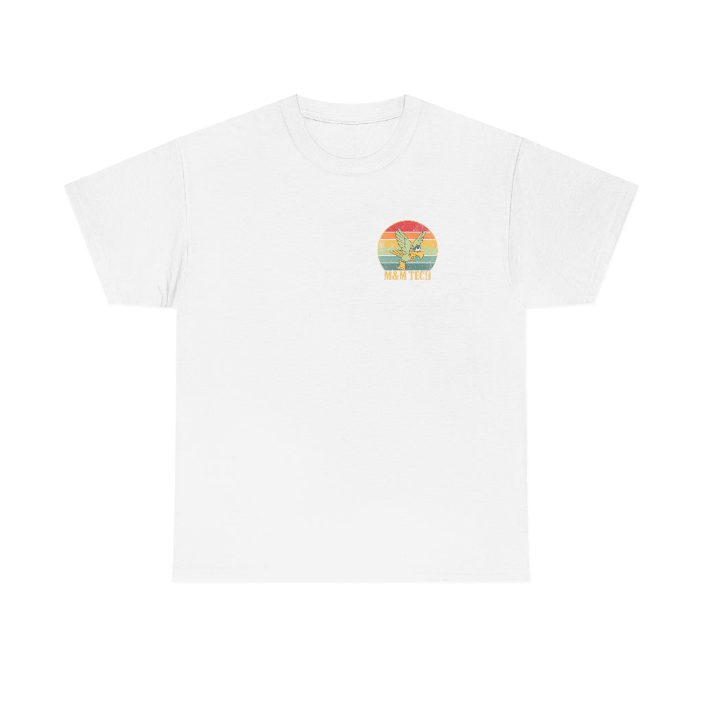 M&M Tech Color Eagle Unisex Heavy Cotton Tee - M&M Tech Glass
