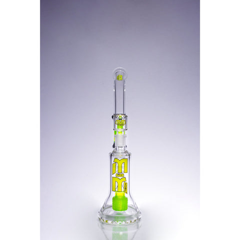 Image of Sherlock Chandelier Bubbler Colored Percolator by M&M Tech - M&M Tech Glass