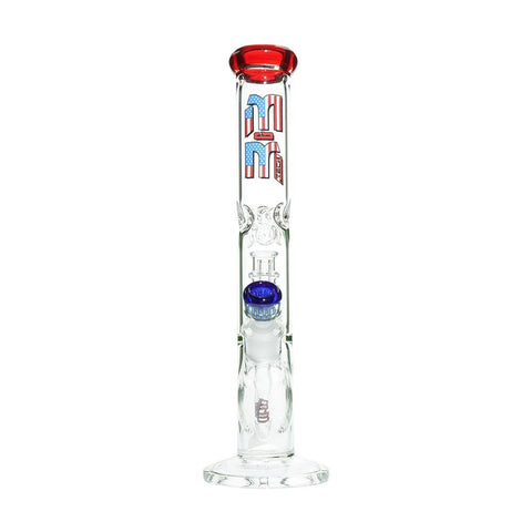Image of Straight Tube with Chandelier Percolator by M&M Tech - M&M Tech Glass