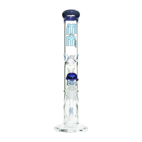 Image of Straight Tube with Chandelier Percolator by M&M Tech - M&M Tech Glass