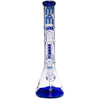 Waterpipe Chandelier Color Ring Beaker by M&M Tech - M&M Tech Glass