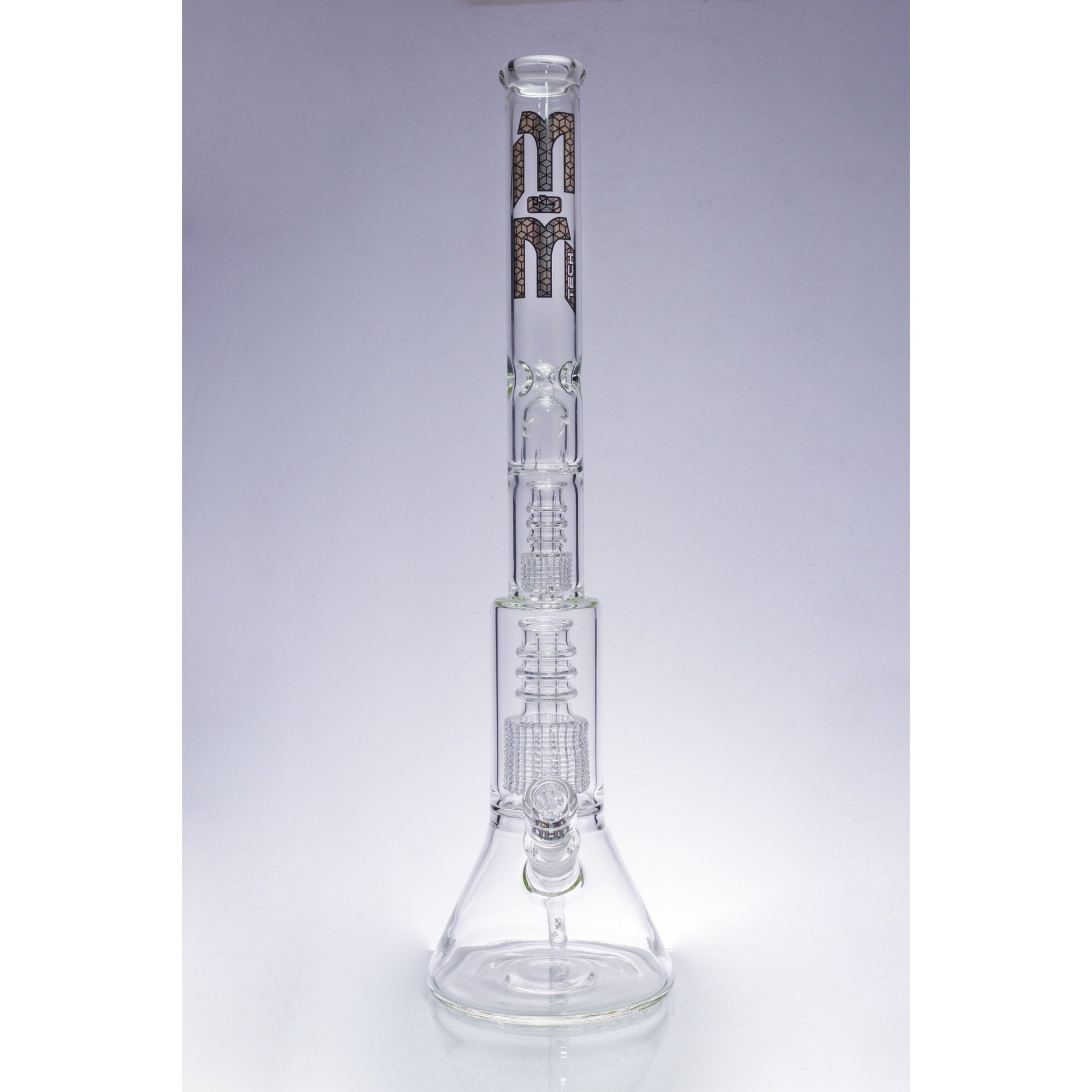 Waterpipe Double Chandelier Monster Ripper by M&M Tech - M&M Tech Glass