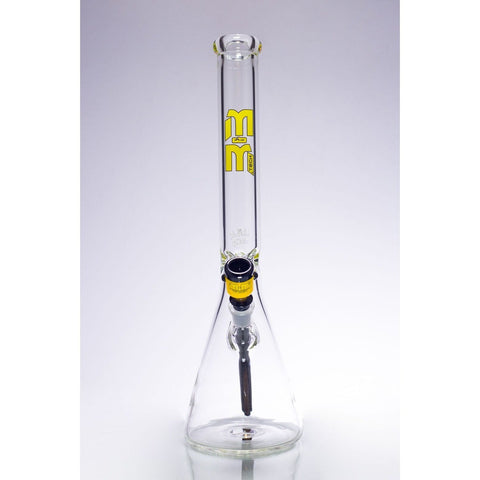 Image of Waterpipe Fortress Beaker by M&M Tech - M&M Tech Glass