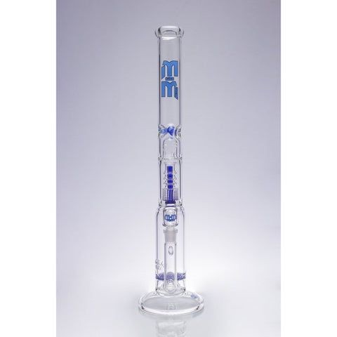 Image of Waterpipe Latticeandelier Straight Tube by M&M Tech - M&M Tech Glass
