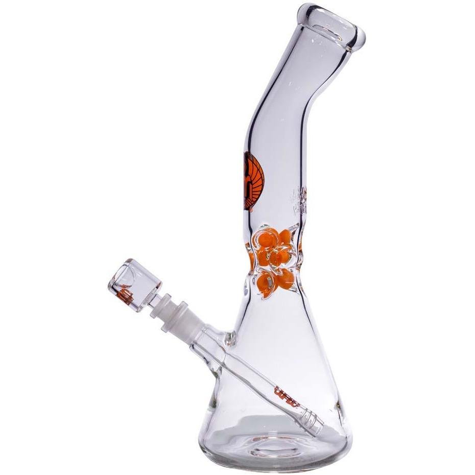 Waterpipe Lazy Beaker with Ice Pinch by M&M Tech - M&M Tech Glass