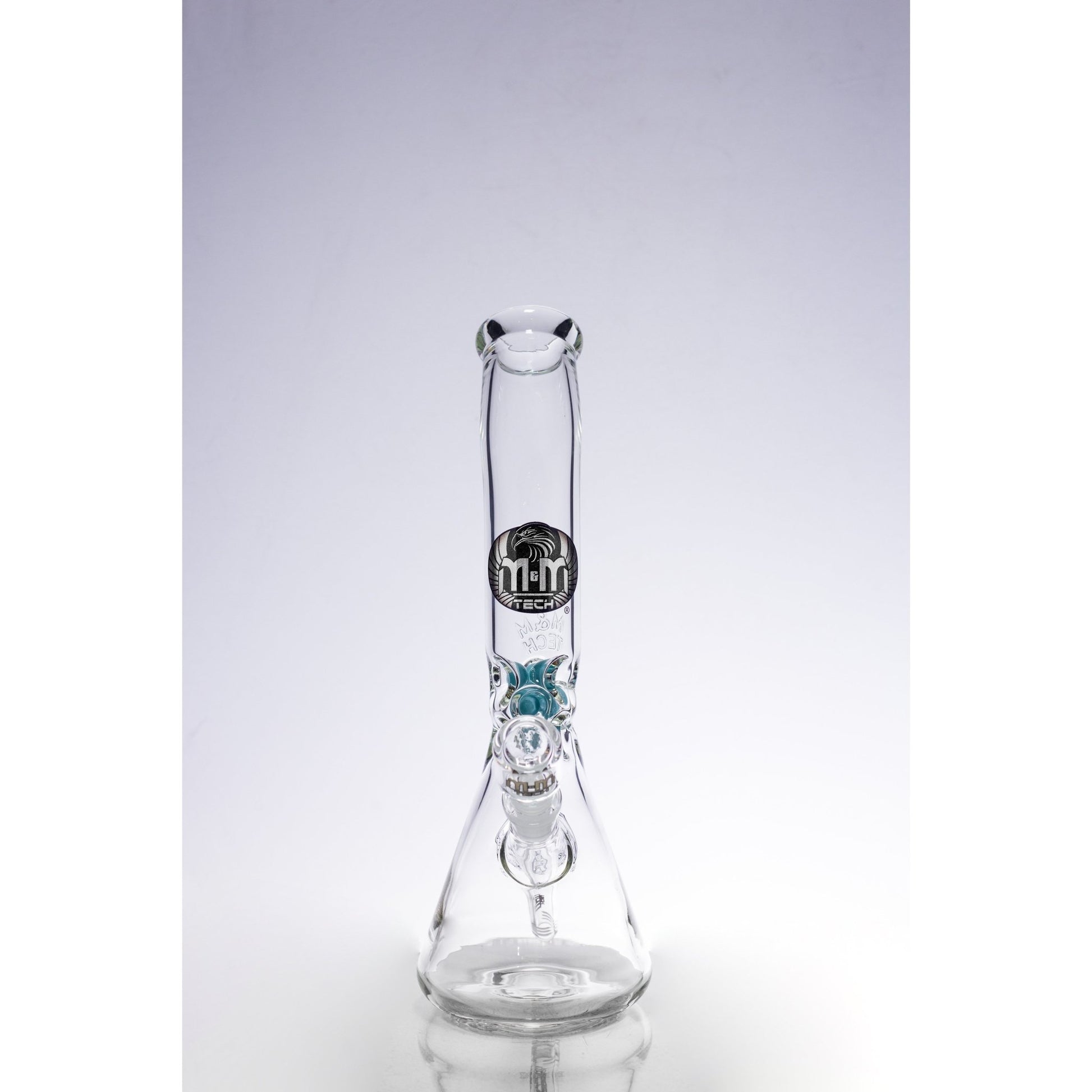 Waterpipe Lazy Beaker with Ice Pinch by M&M Tech - M&M Tech Glass