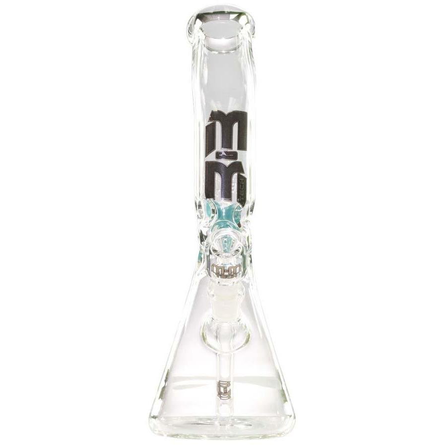 Waterpipe Lazy Beaker with Ice Pinch by M&M Tech - M&M Tech Glass