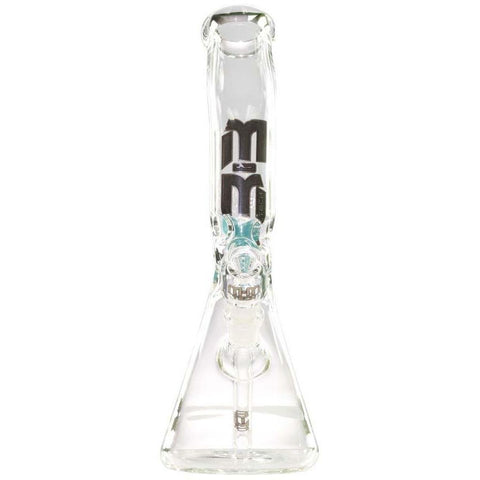 Image of Waterpipe Lazy Beaker with Ice Pinch by M&M Tech - M&M Tech Glass