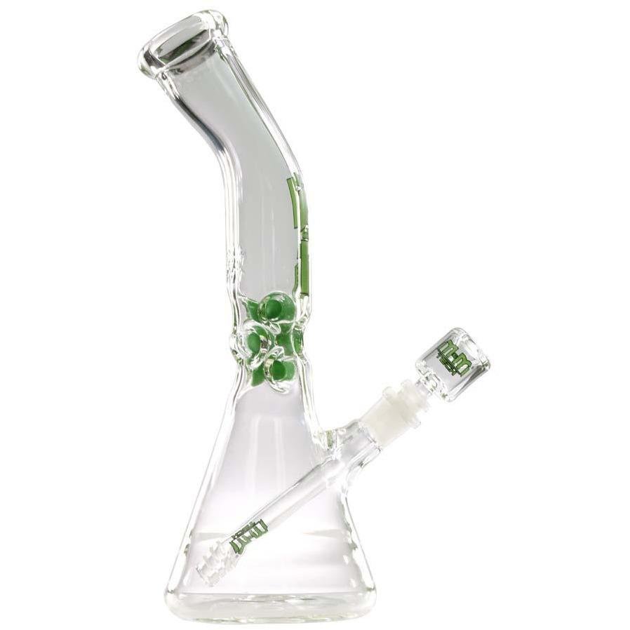 Waterpipe Lazy Beaker with Ice Pinch by M&M Tech - M&M Tech Glass