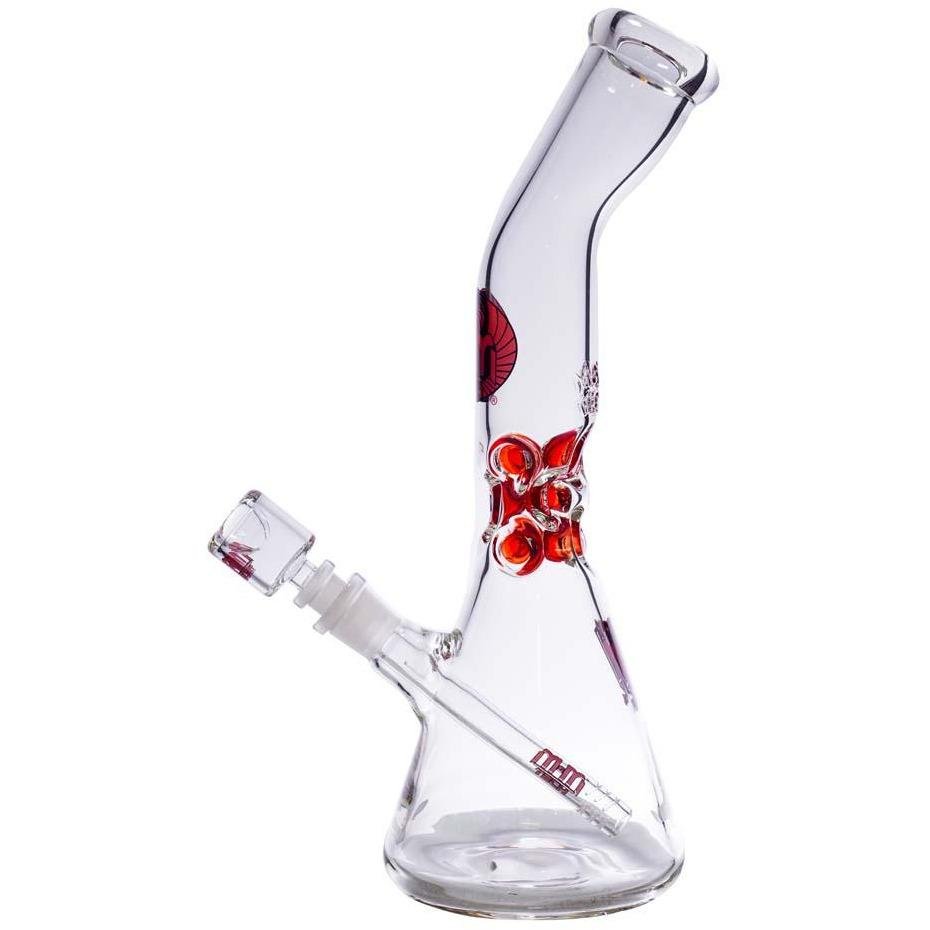 Waterpipe Lazy Beaker with Ice Pinch by M&M Tech - M&M Tech Glass
