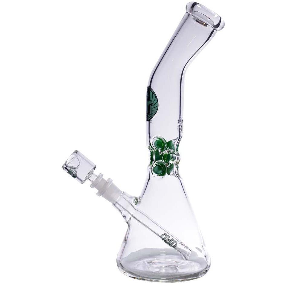 Waterpipe Lazy Beaker with Ice Pinch by M&M Tech - M&M Tech Glass