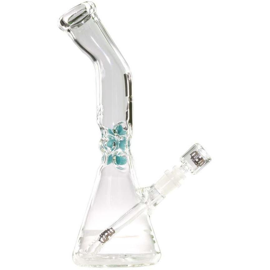 Waterpipe Lazy Beaker with Ice Pinch by M&M Tech - M&M Tech Glass