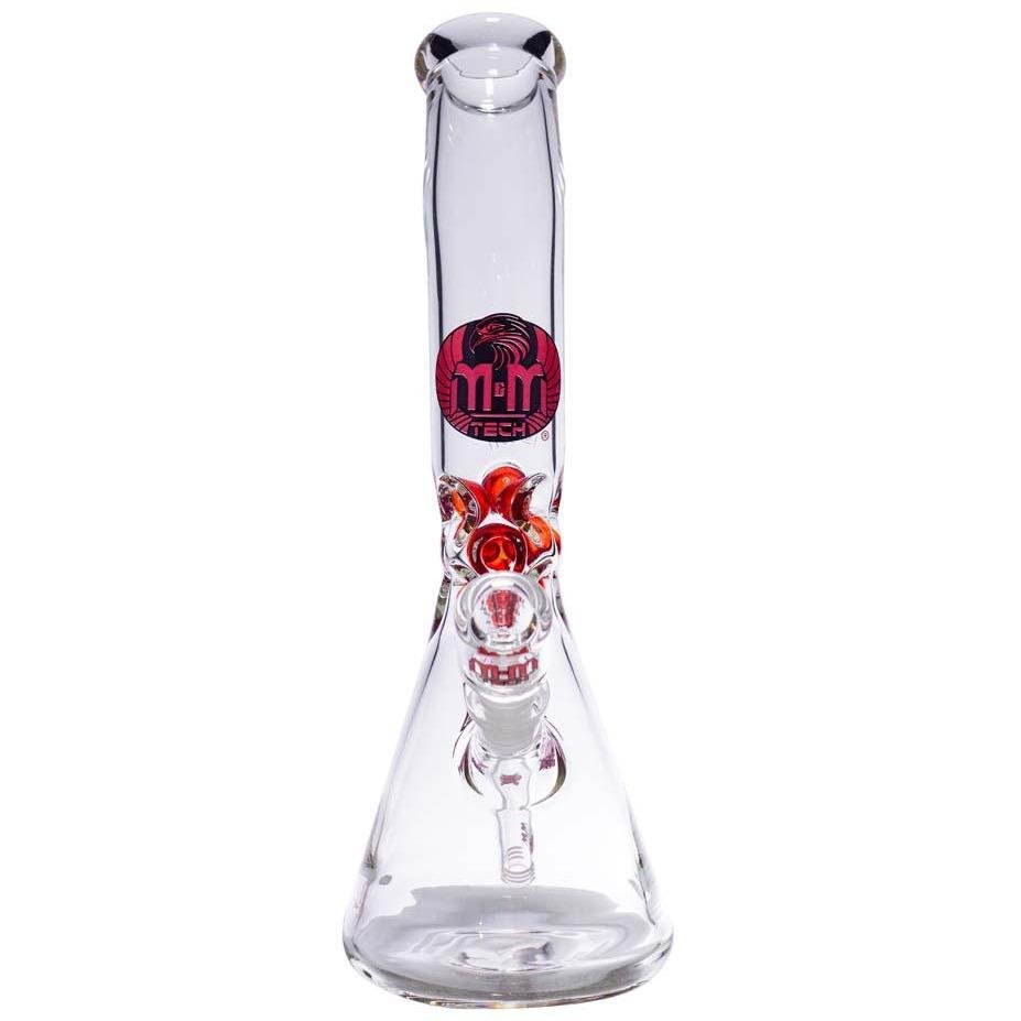 Waterpipe Lazy Beaker with Ice Pinch by M&M Tech - M&M Tech Glass