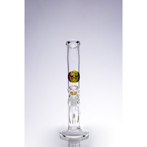 Waterpipe Lazy Straight Tube with Ice Pinch by M&M Tech - M&M Tech Glass